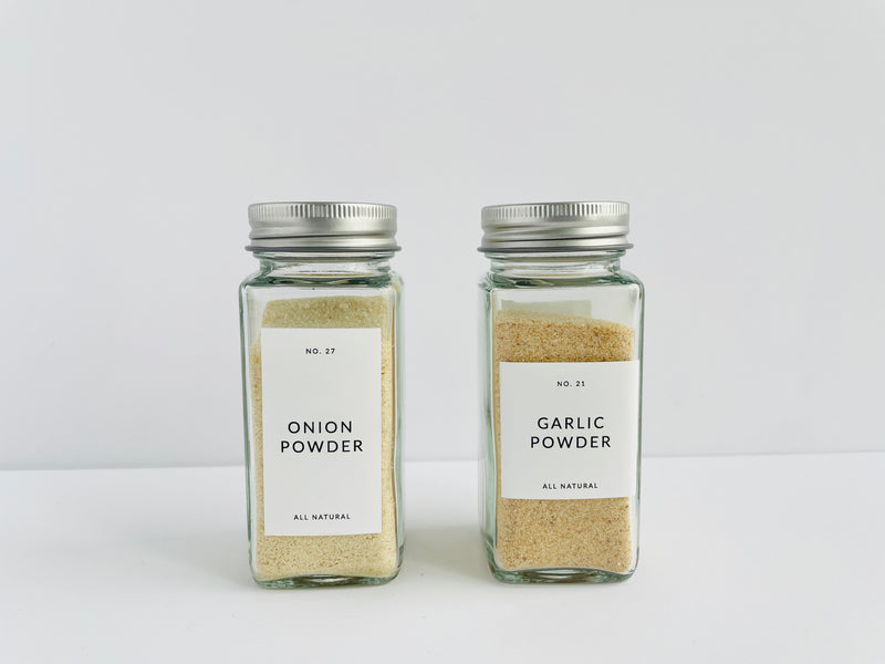 Minimalist Spice Jars