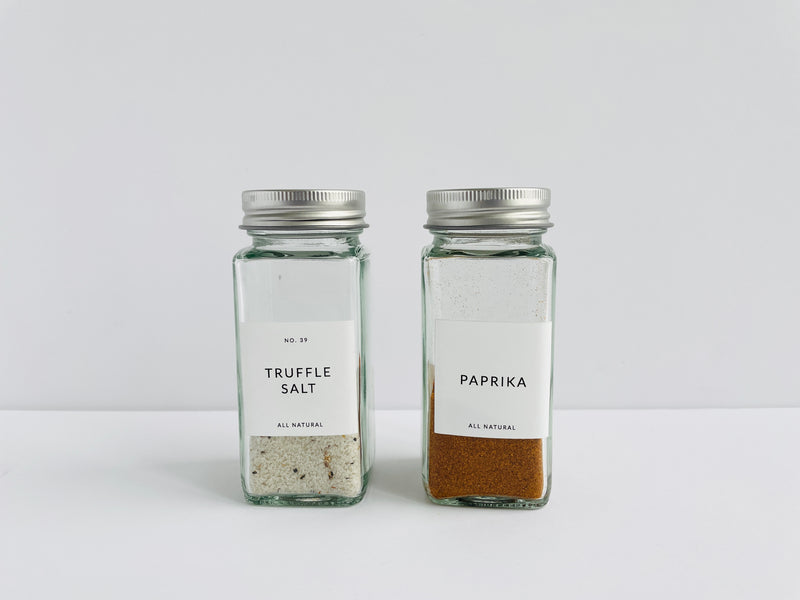 Minimalist Spice Jars