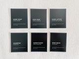 Home Organization Labels - Black