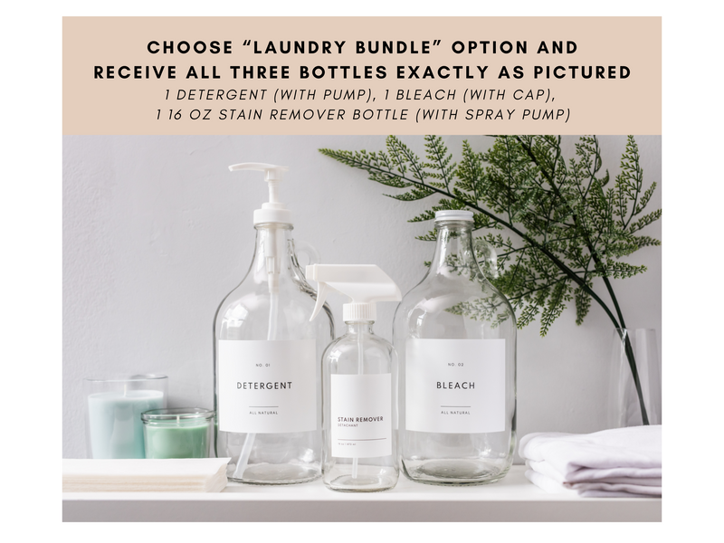 Clear Laundry Dispenser