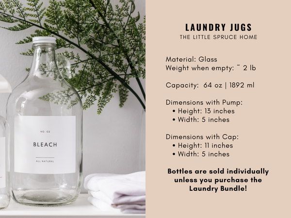 Clear Laundry Dispenser